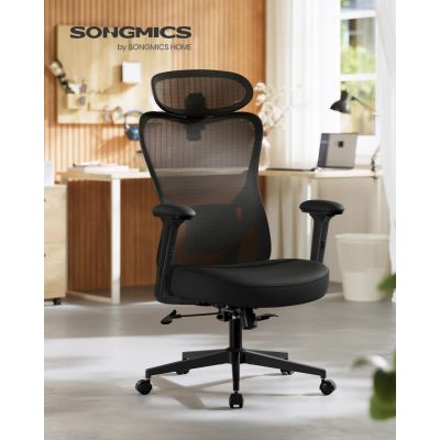 Scaun de birou Songmics Negru 67x70x119 cm
