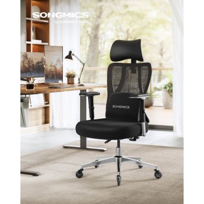 Scaun de birou Songmics Negru 70x70x136 cm