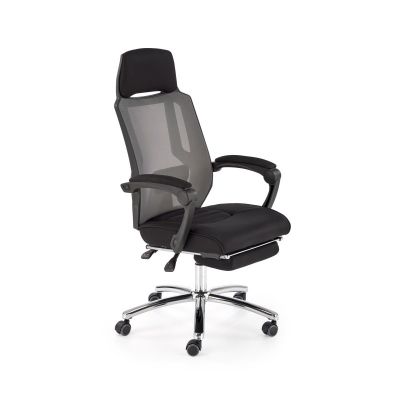 Scaun ergonomic pentru birou, suport picioare extensibil, inaltime 116-123 cm, functie blocare, balansare, mesh