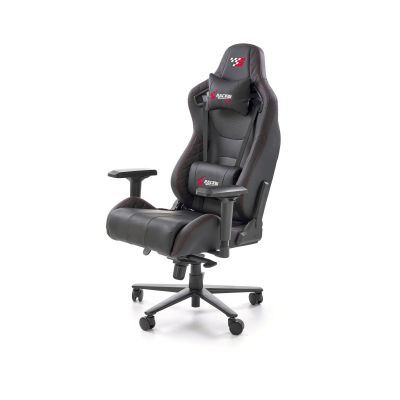 Scaun gaming modern, suport lombar, inaltime 129-135 cm, cotiere reglabile, balansare, blocare, multiblock, piele eco