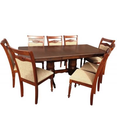 Set masa RH7132 cu scaune RH8100 Dirty Oak 160x100x77 cm