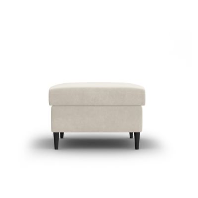 Taburet bej cu tapiÈu009Berie din catifea Kyoto âu0080Cosmopolitan Design