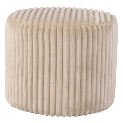 Taburet din lemn, textil, crem {item.attr('143-279')}