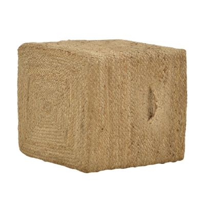 Taburet Tresa, natural, 50x50x35 cm